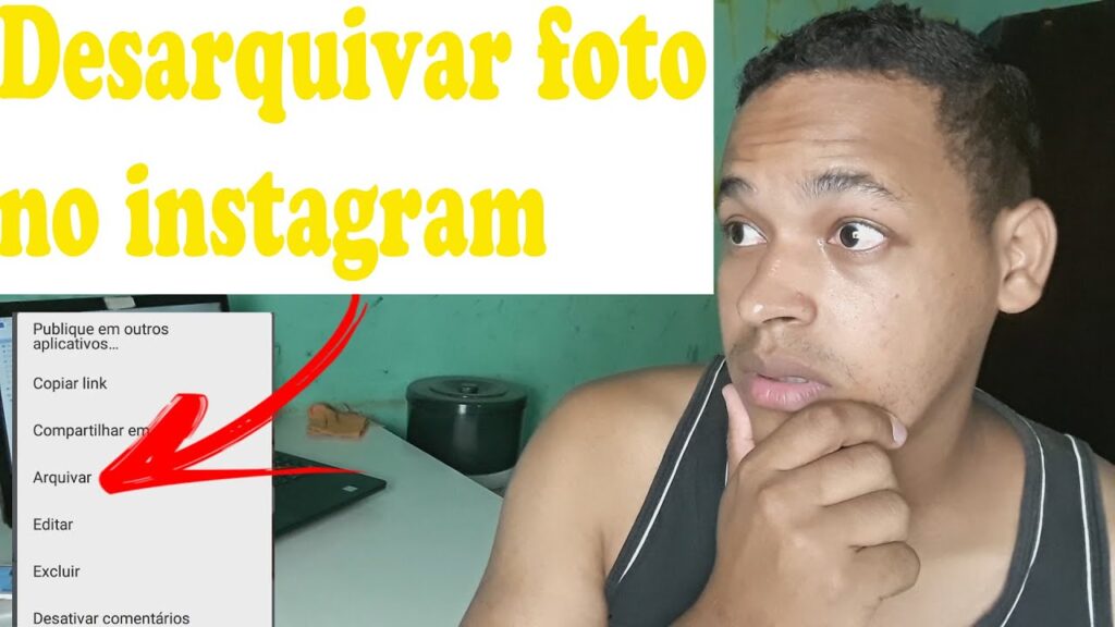 Como desarquivar fotos no instagram 1