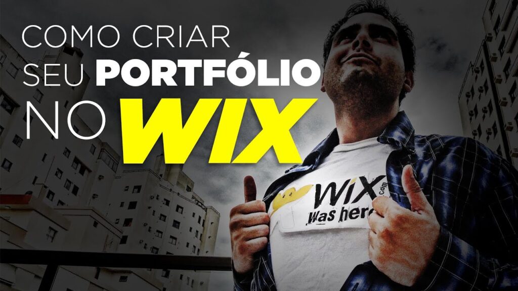Como fazer um portfolio gratis no wix 1