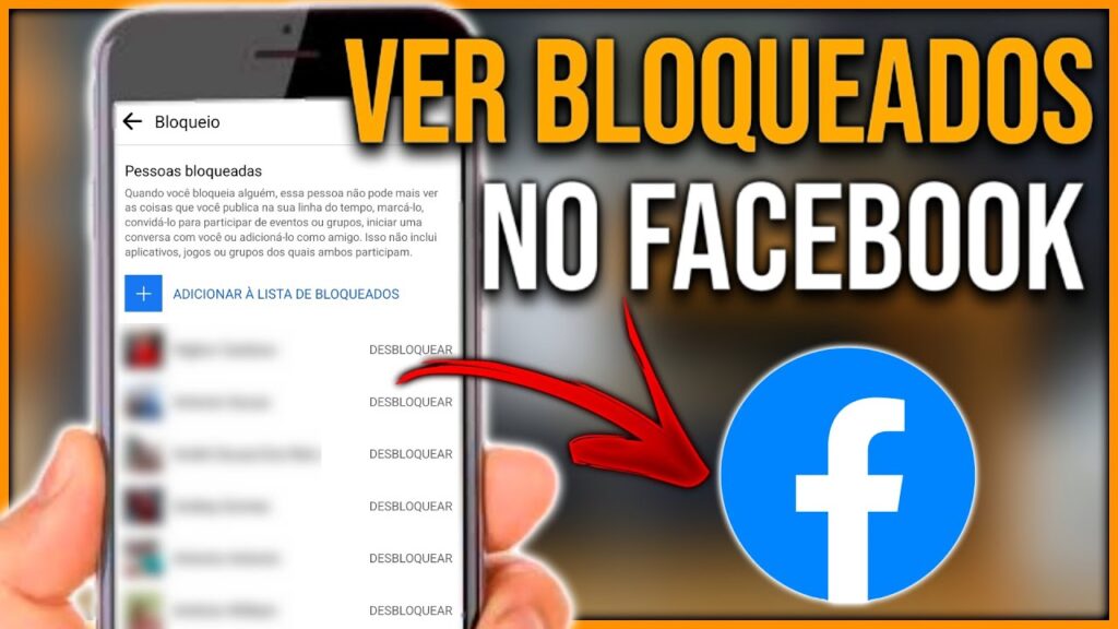 Como ver pessoas bloqueadas no facebook pelo celular 1