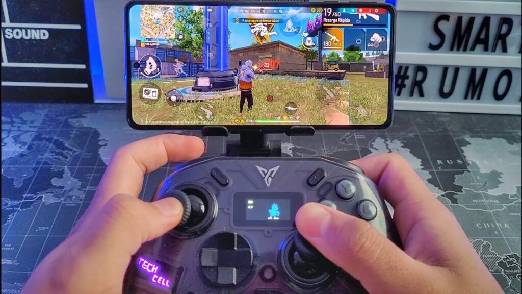 Como jogar free fire com controle no celular esports 1