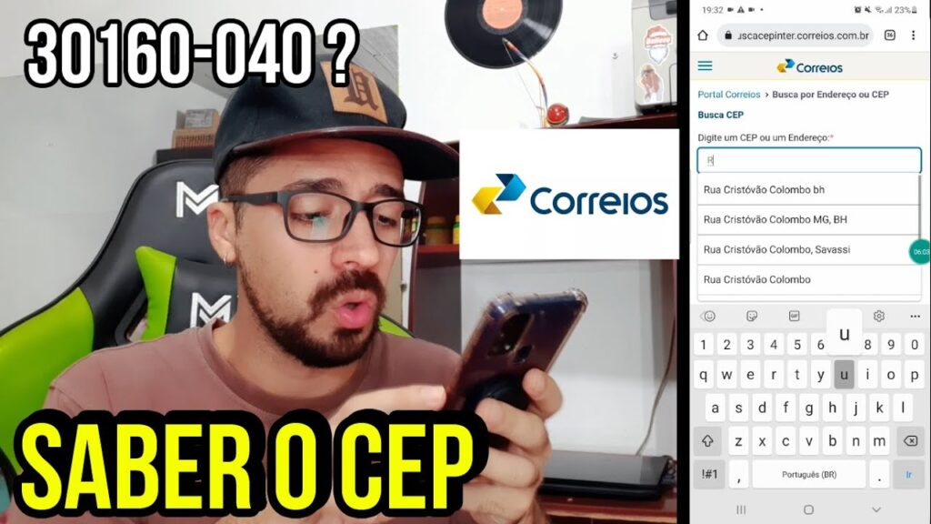 Como saber seu cep ou descobrir um endereco pelo app dos correios 1