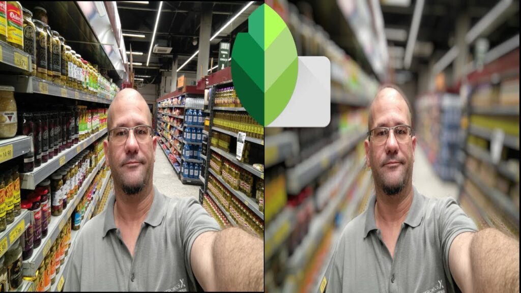 Como fazer modo retrato nas fotos usando o app snapseed 1