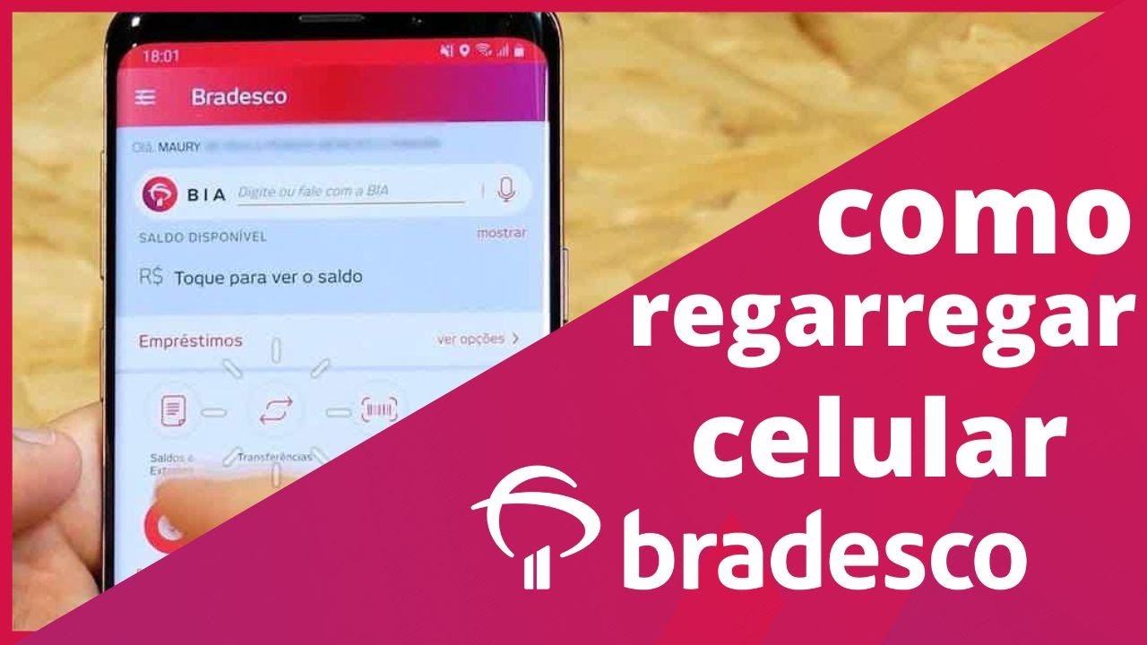 Como fazer recarga de creditos pelo bradesco 9