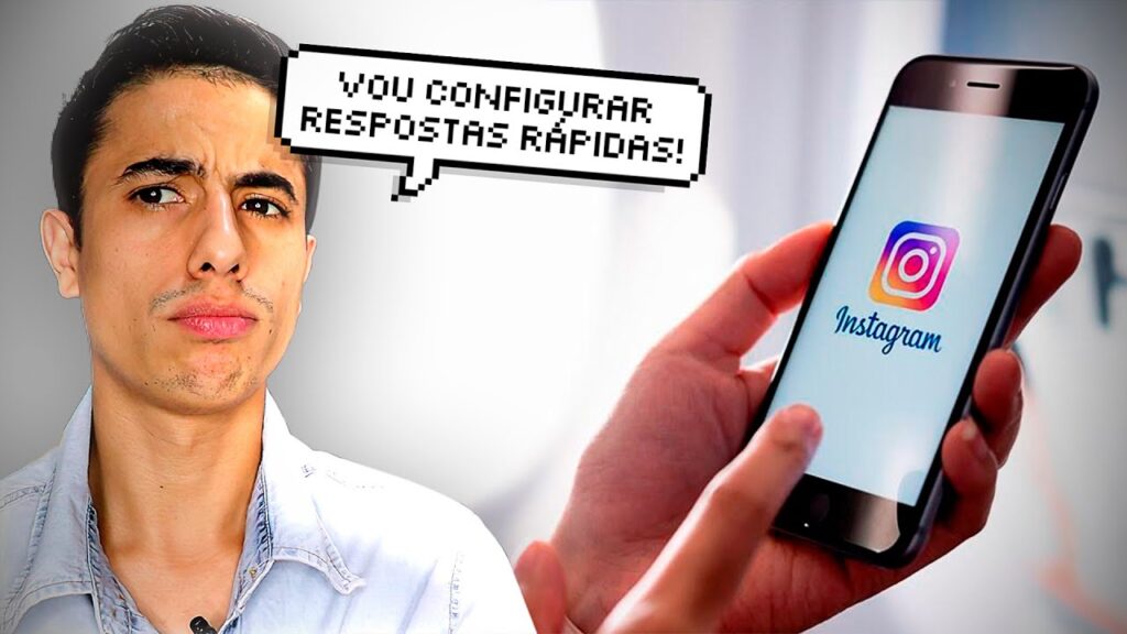 Como criar respostas rapidas em um perfil comercial do instagram 1