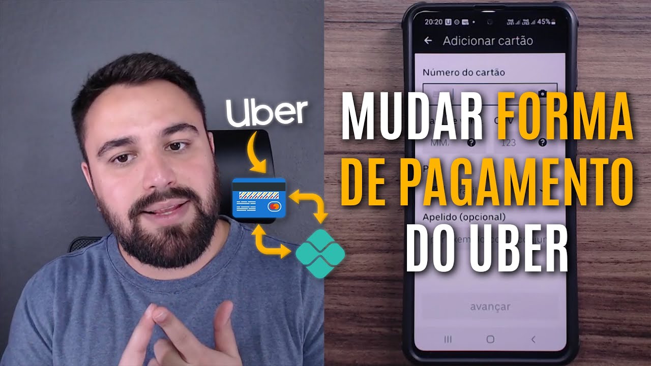 Como mudar a forma de pagamento do uber 6