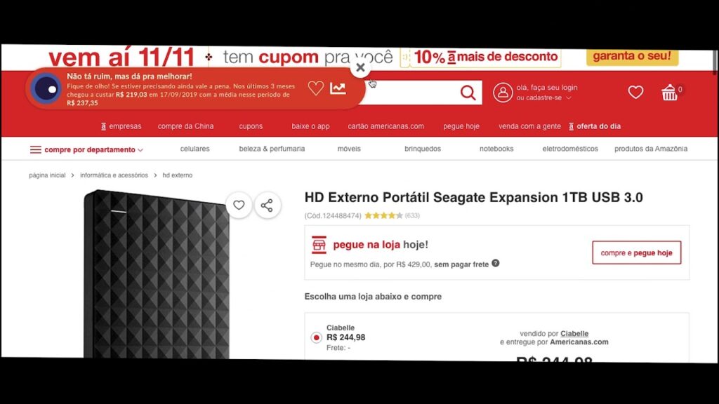 Como usar o vigia de preco e descobrir se um desconto e verdadeiro 1