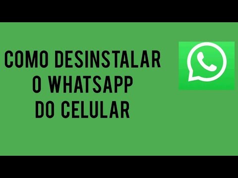 Como desinstalar whatsapp do celular 1
