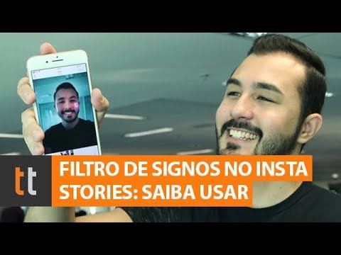 Como usar o filtro de signos do instagram stories 1