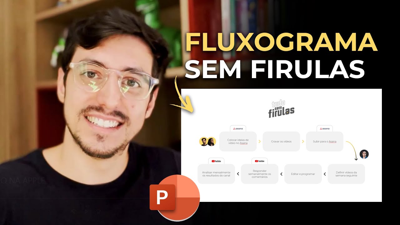 Como fazer fluxograma no powerpoint 8