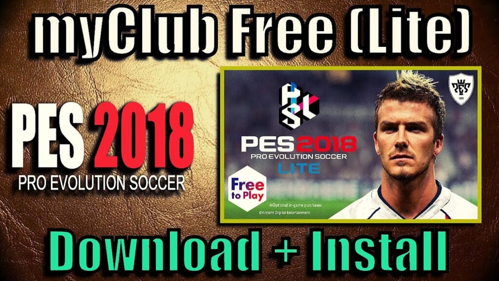 Como baixar pes 2018 lite a versao gratis do game da konami 1