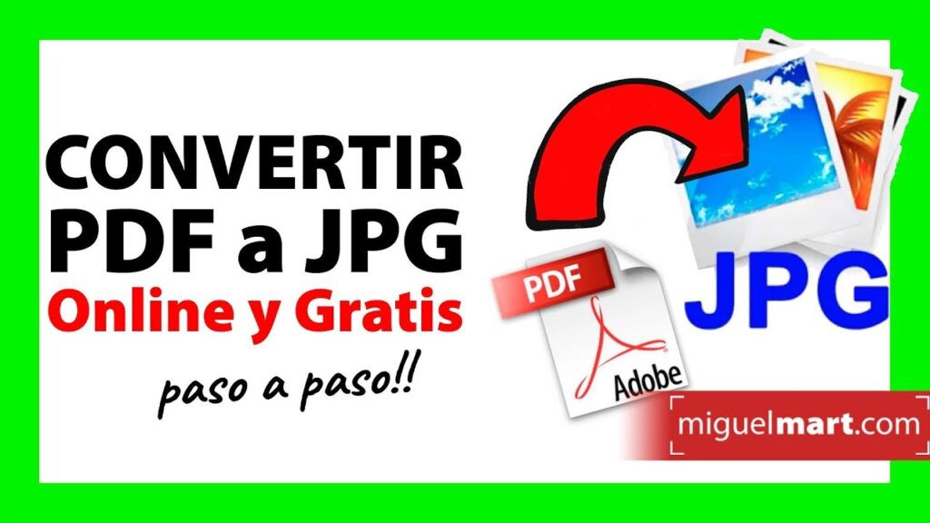 Como converter pdf para jpg online 1
