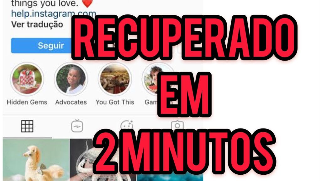 Como entrar no instagram sem digitar a senha 1