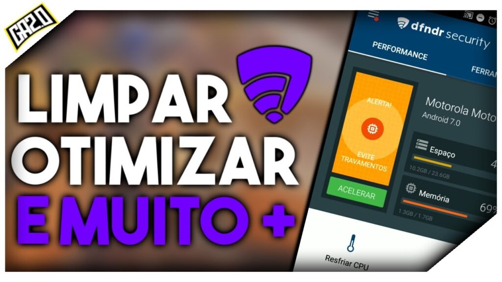 Como usar o dfndr performance para limpar e acelerar o celular android 1