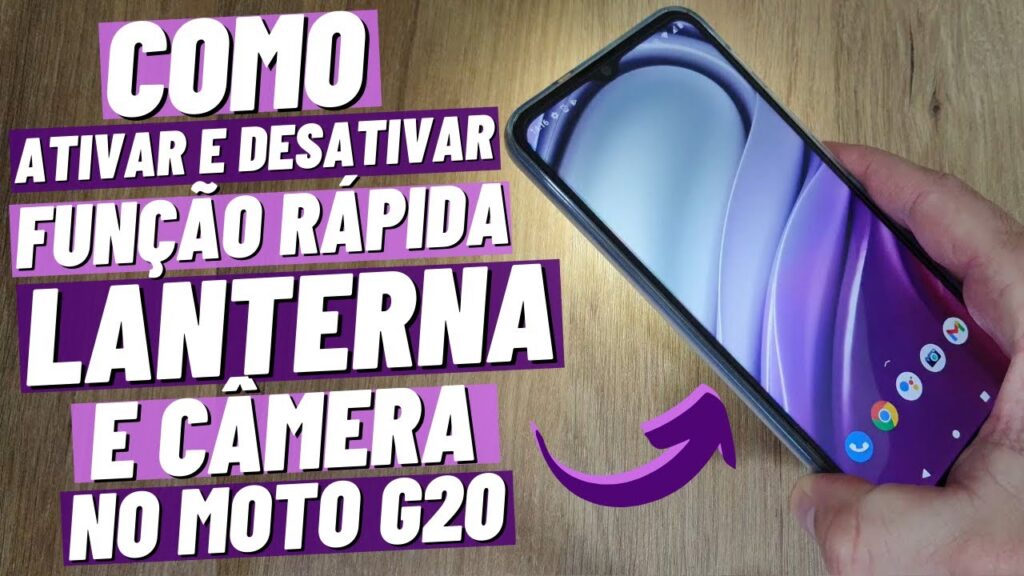 Como faco para balancar e acender a lanterna do celular motorola explica 1