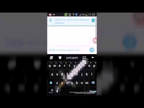 Como adicionar contato no skype pelo celular 1
