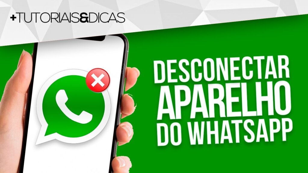 Como desconectar o whatsapp web pelo celular android e iphone ios 1