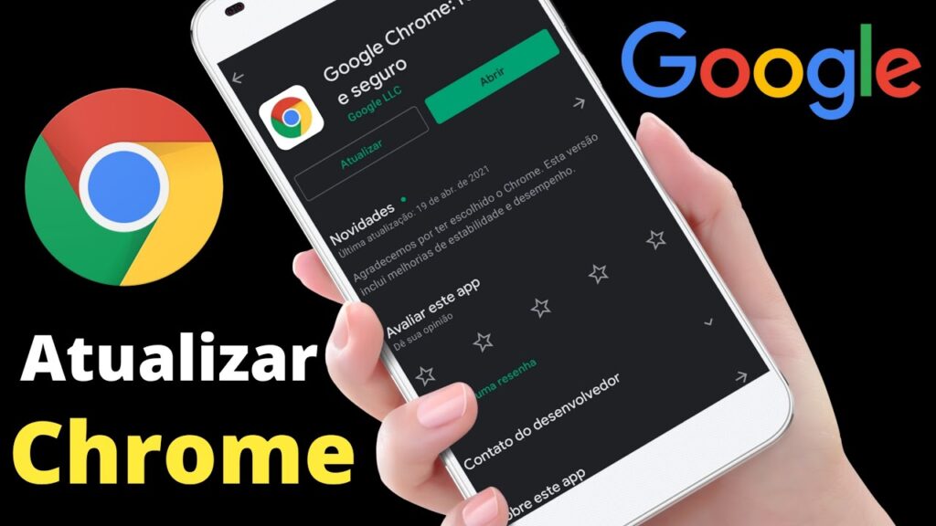 Como atualizar o google chrome no celular 1