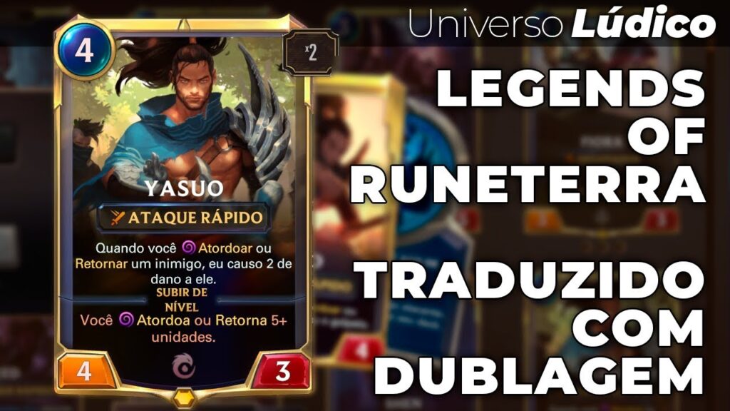 Como colocar legends of runeterra lor em portugues 1