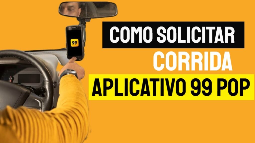 Como pedir uma corrida no 99 pop carros particulares 1