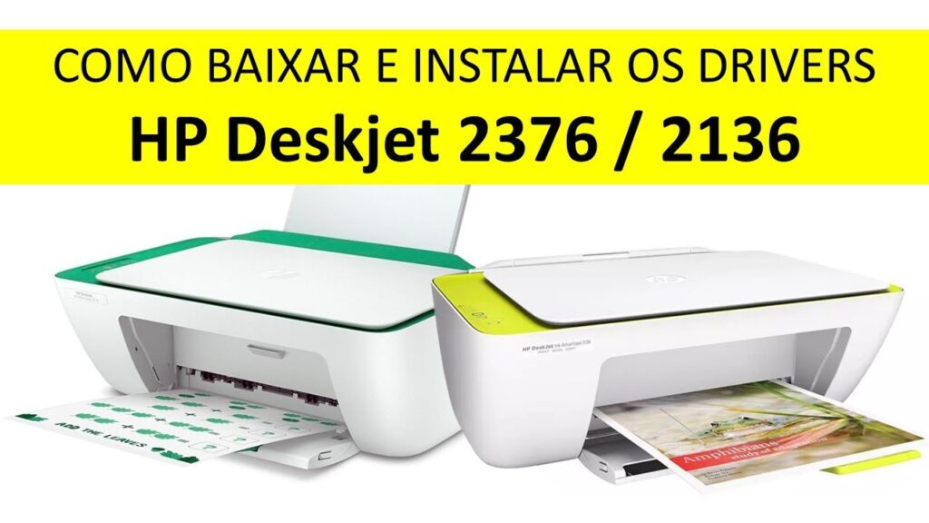 Como baixar e instalar o driver da impressora hp deskjet ink 2136 1