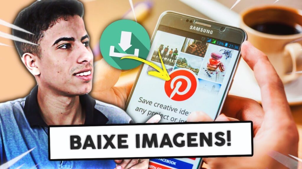 Como baixar imagens ou gifs do pinterest saiba Como salvar fotos 1