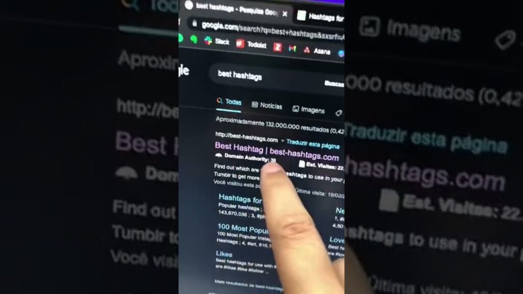 Como encontrar hashtags mais usadas para o instagram pelo chrome 1