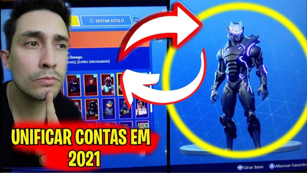 Como usar a unificacao de contas no fortnite 1