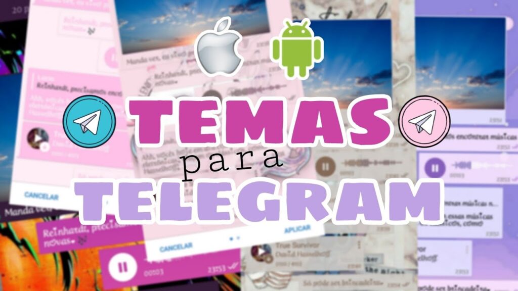 Como mudar o tema do telegram para iphone 1