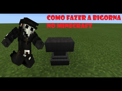 Como fazer bigorna no minecraft 1