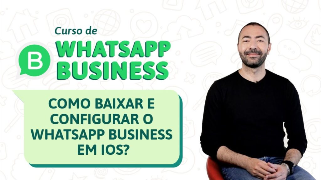 Como baixar o whatsapp business no iphone ios e criar conta comercial 1