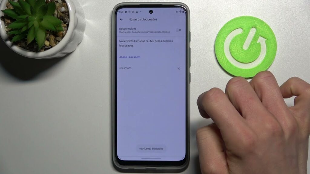 Como bloquear numeros indesejados no moto e5 plus 1