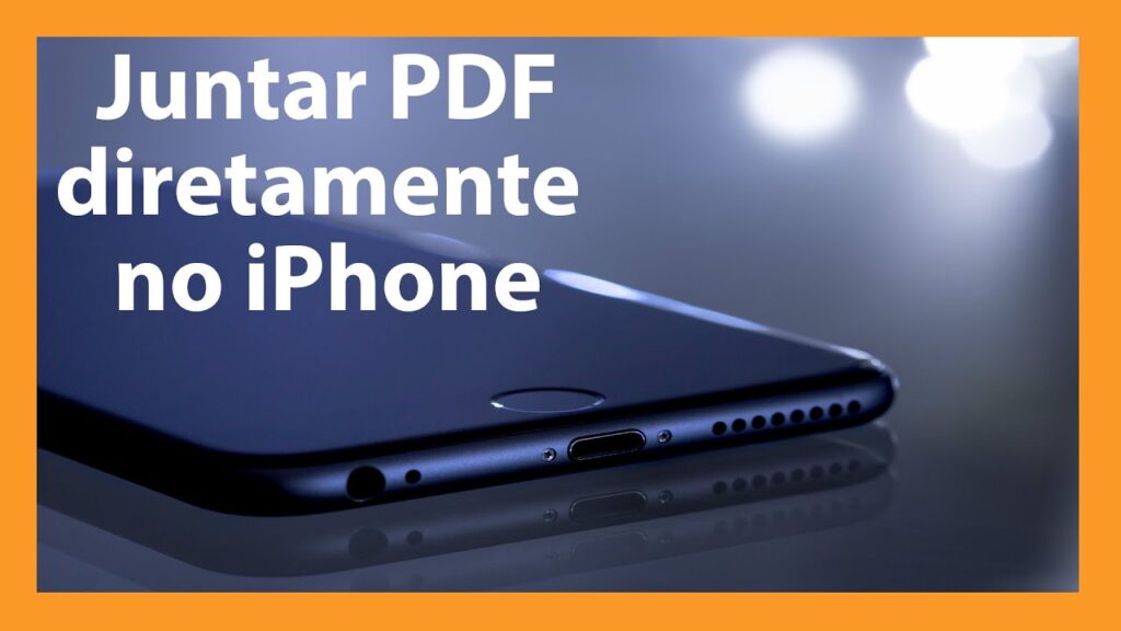 Como juntar pdfs em um so arquivo pelo iphone 1
