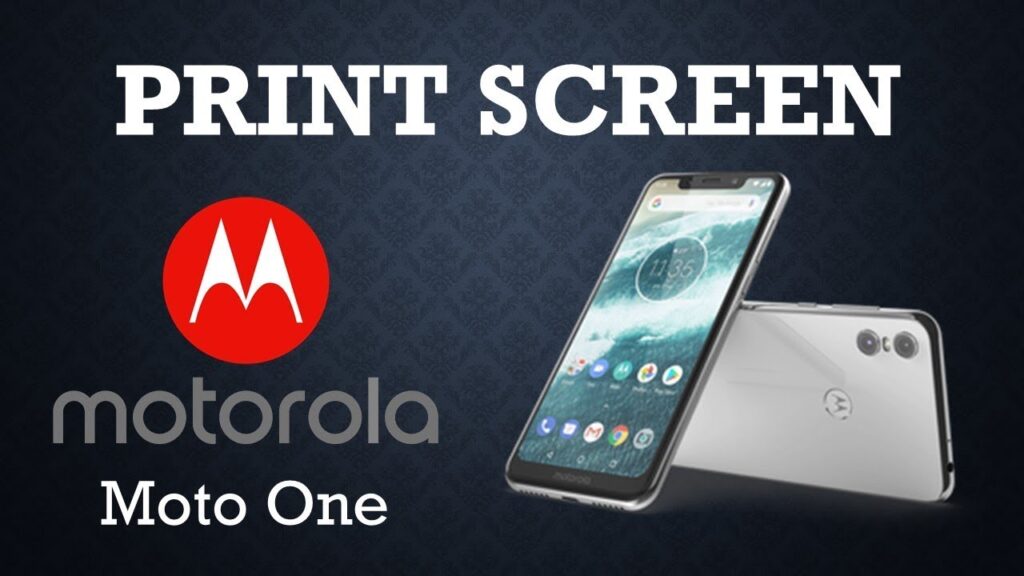 Como tirar print no motorola one 1