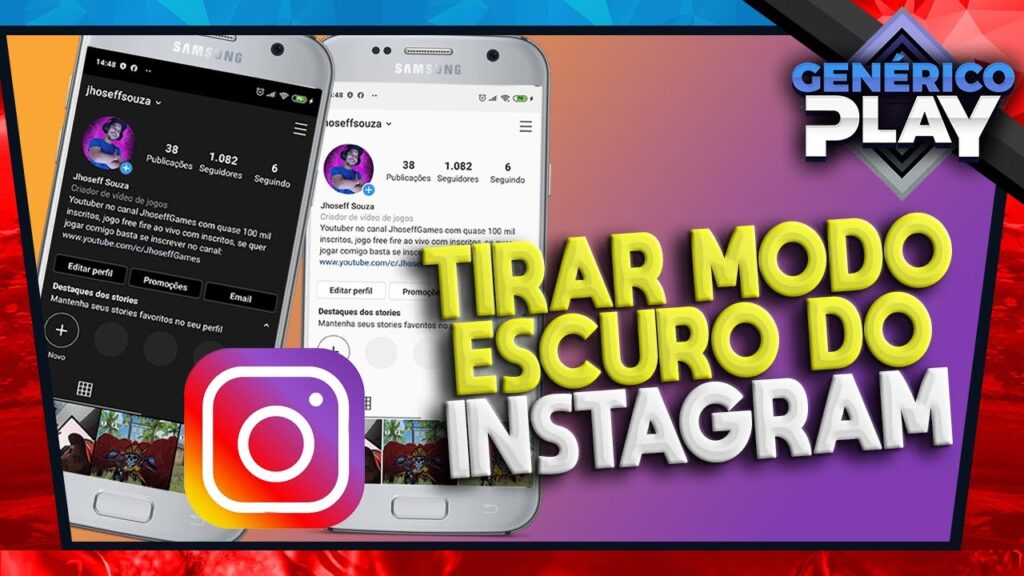 Como desativar o modo noturno do instagram 1