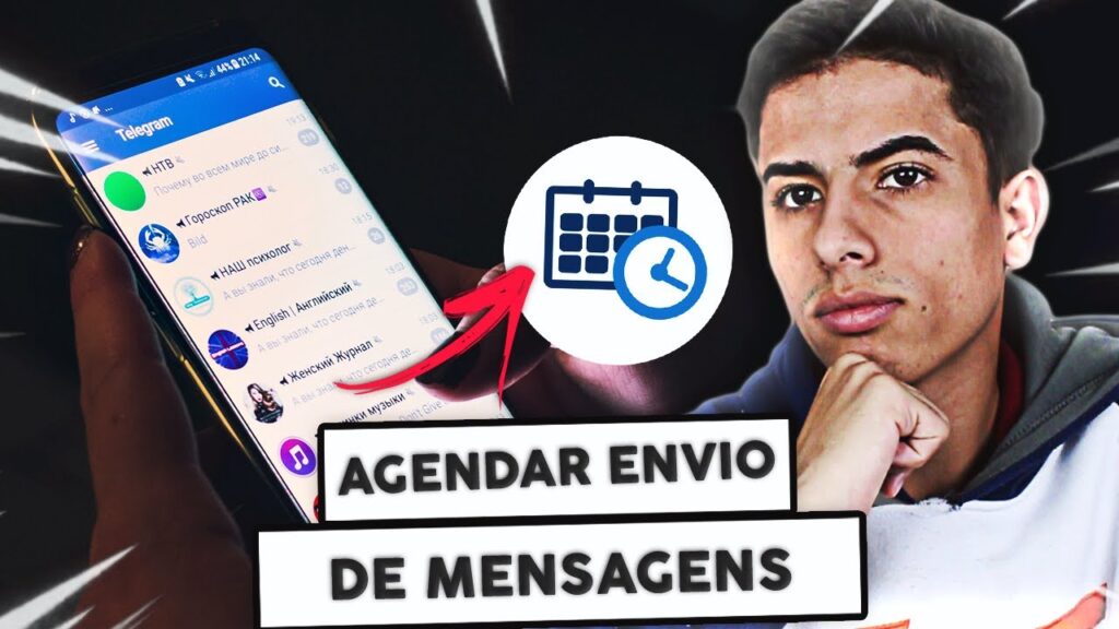 Como agendar o envio de mensagens no telegram 1
