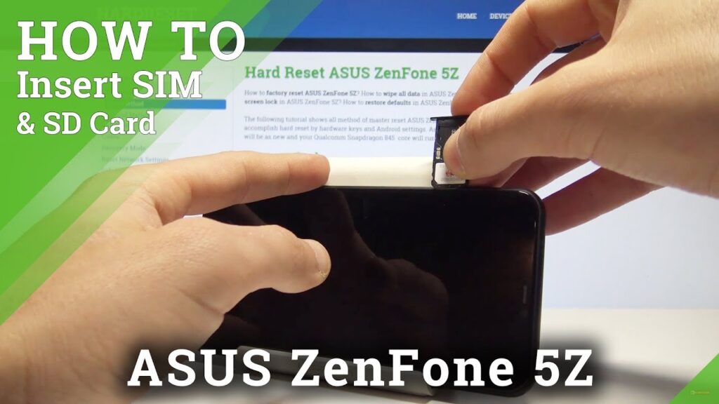 Como colocar chip no zenfone 5 2018 1