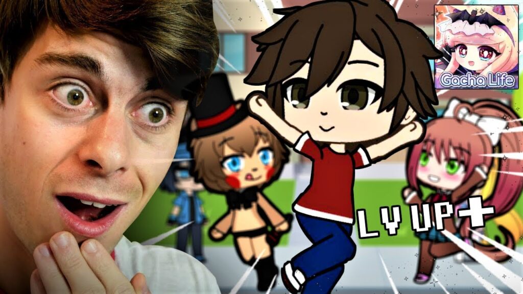 Como jogar gacha life game de personagens com visual de anime 1