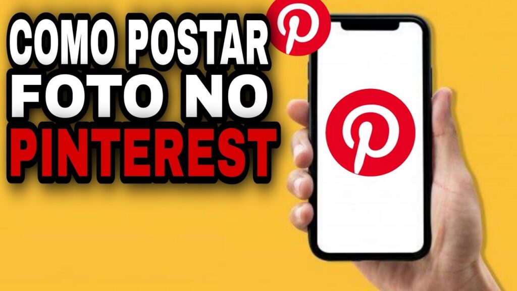 Como postar foto no pinterest pelo celular 1