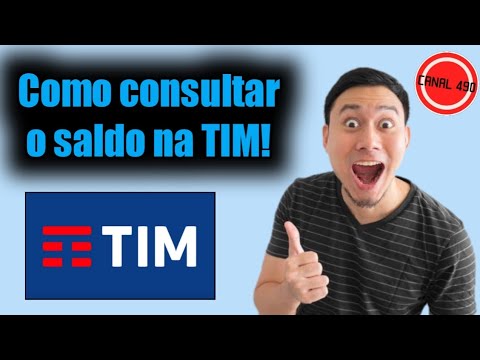 Como consultar saldo da tim 1