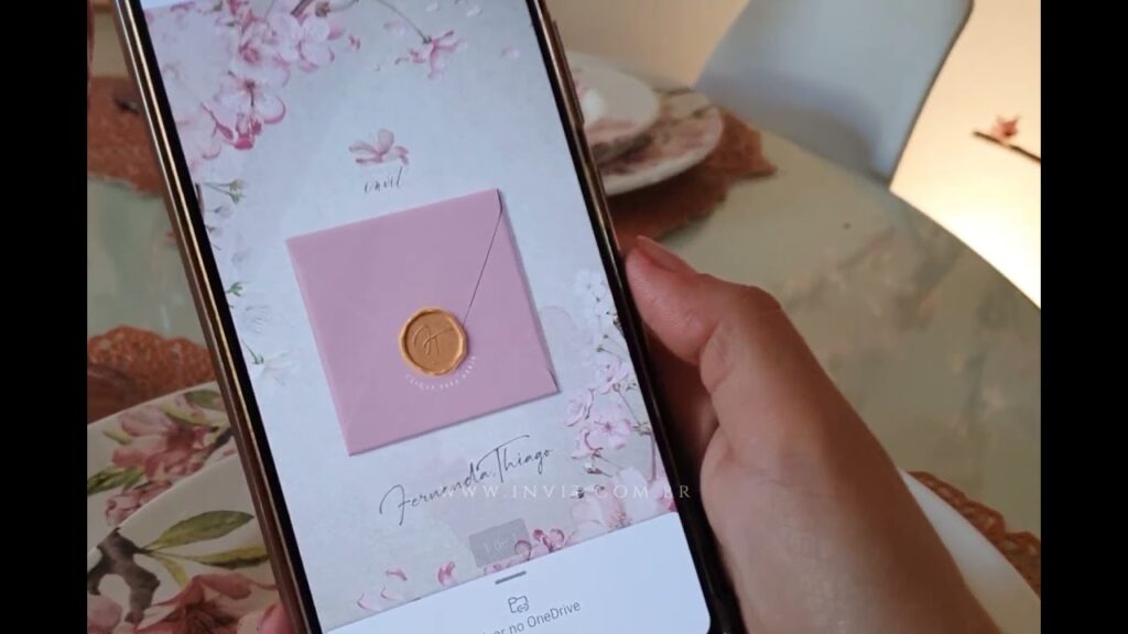 Como criar convite para festa de aniversario ou casamento com o desygner 1