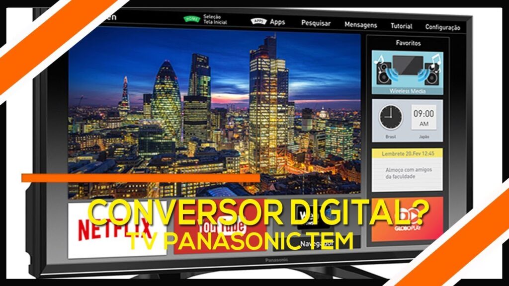 Como saber se a sua tv da panasonic tem conversor digital integrado 1