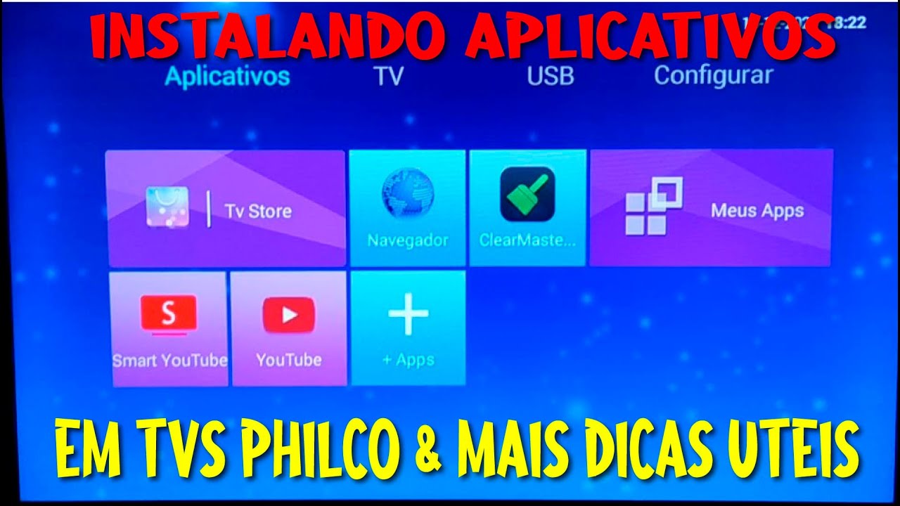 Como baixar e instalar aplicativos na smart tv da philco 6