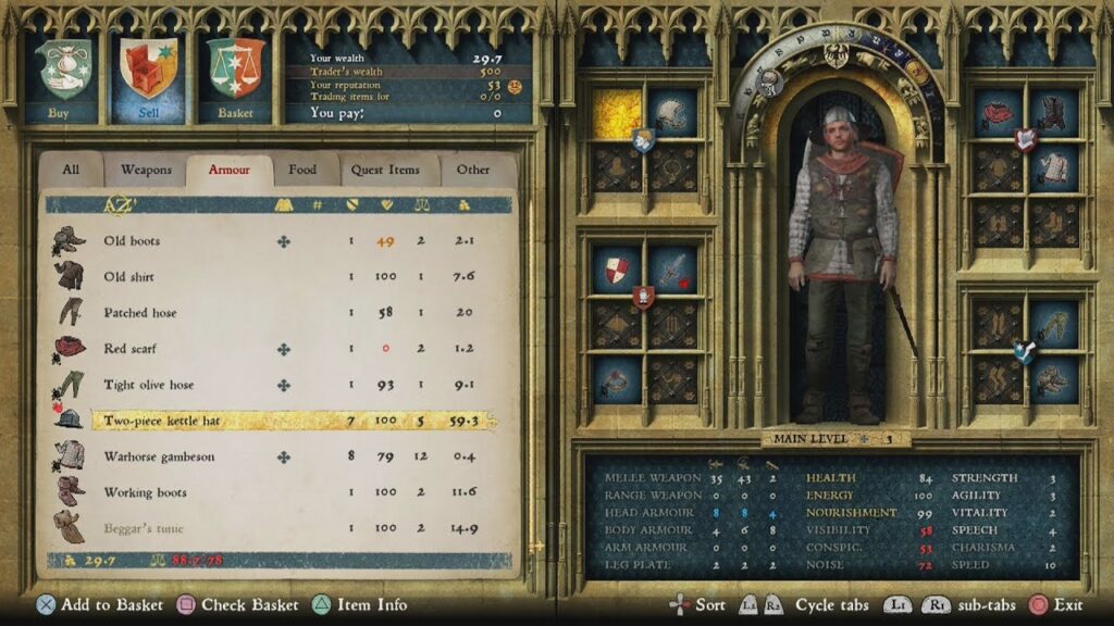 Como vender itens roubados em kingdom come deliverance 1