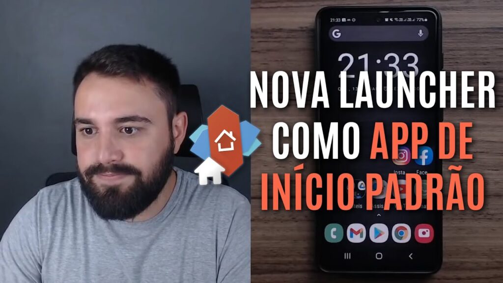 Como definir o nova launcher Como padrao no android 1