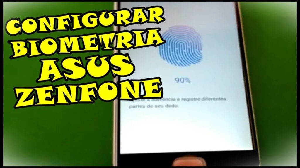 Como cadastrar impressao digital no zenfone 4 selfie pro 1