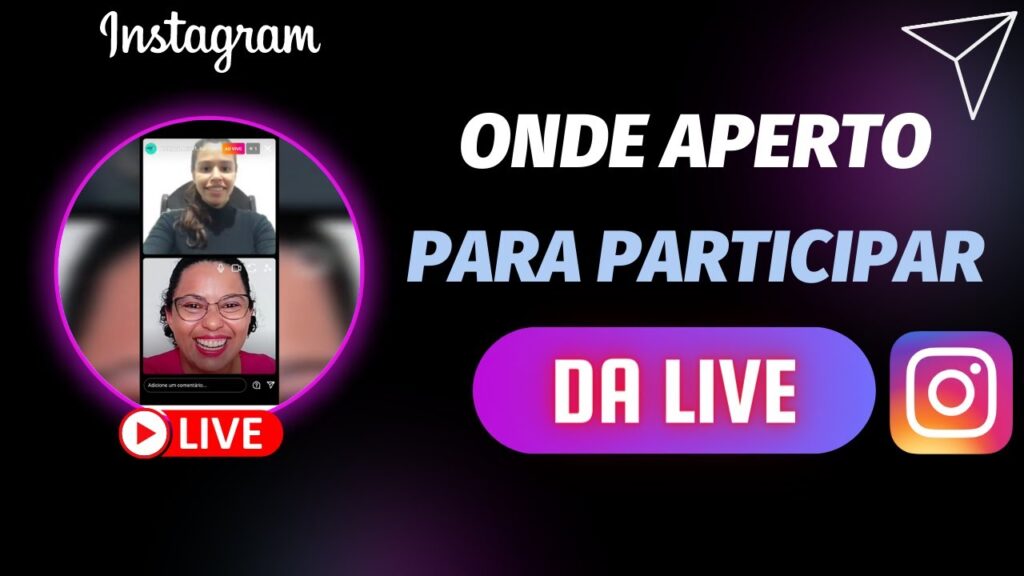 Como pedir para participar de uma live no instagram 1