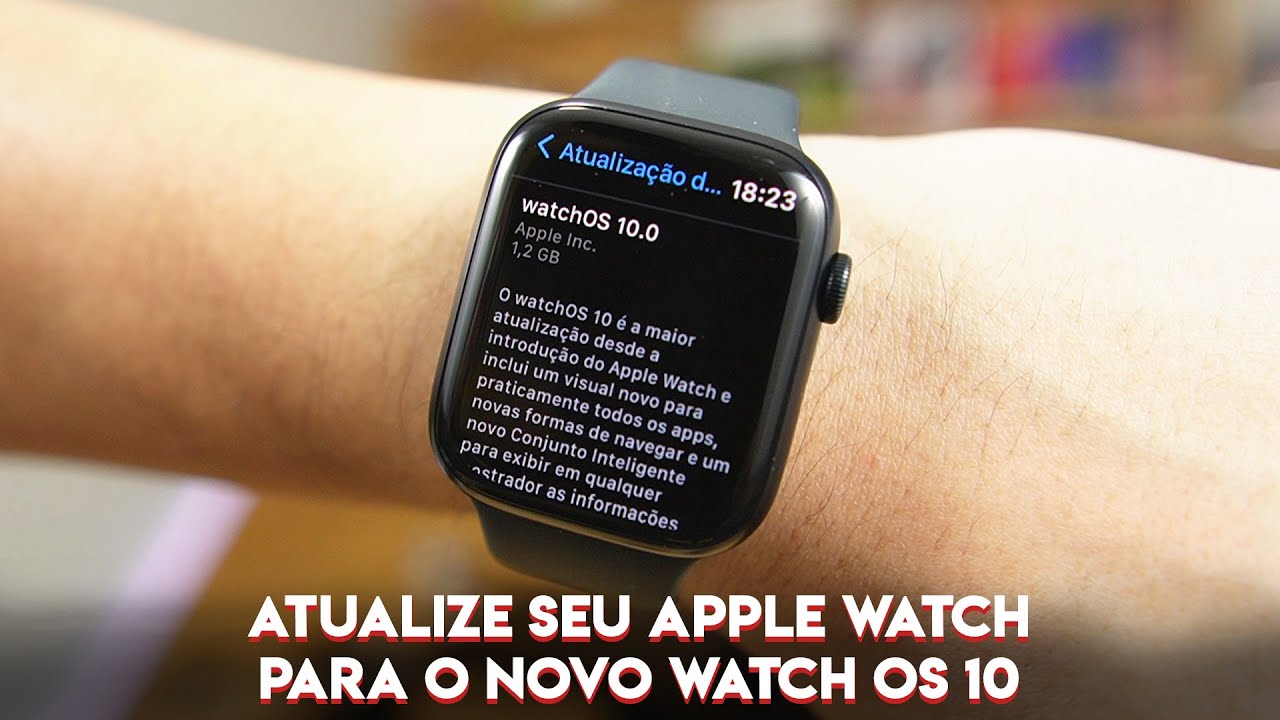 Como atualizar o apple watch 9