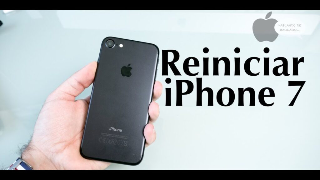 Como reiniciar o iphone 7 1