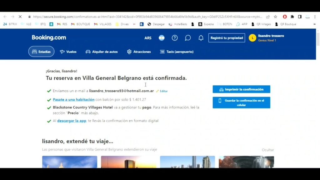 Como cancelar reserva no booking 1