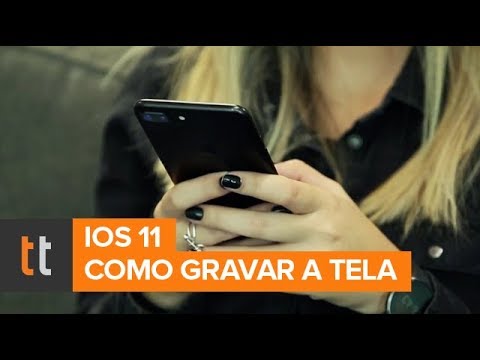 Como gravar a tela do iphone no ios 11 sem instalar apps extras 1